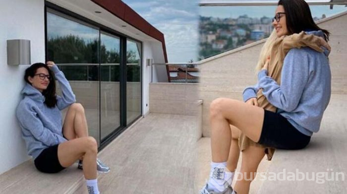 Yasemin Özilhan terasta