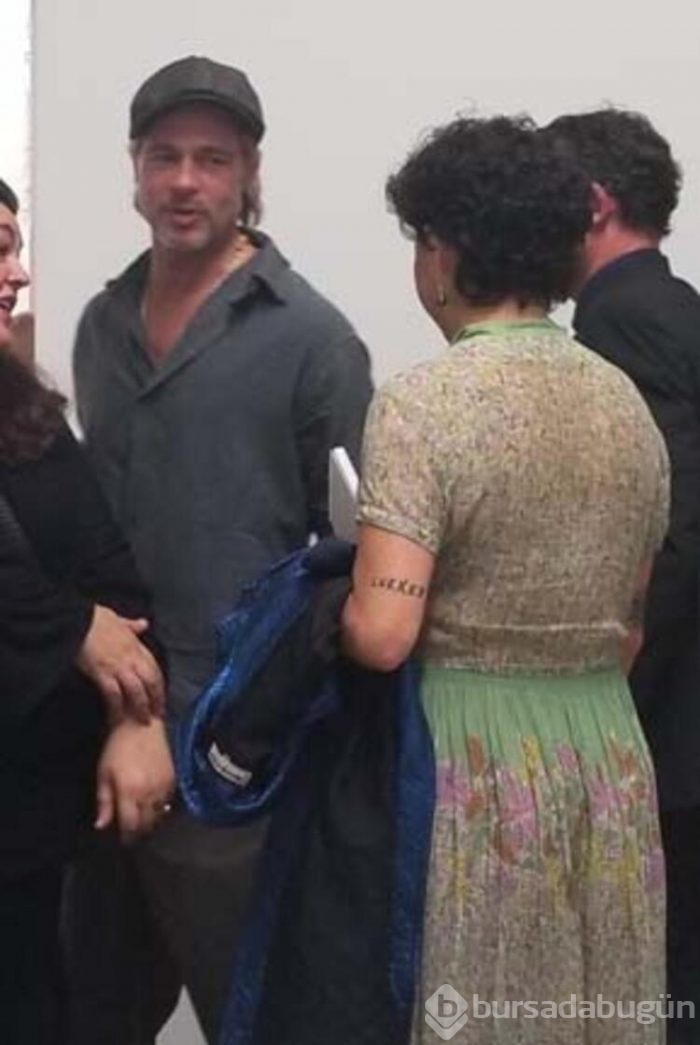 Brad Pitt, son zamanlarda o ünlü isimle çok sık görüşür oldu