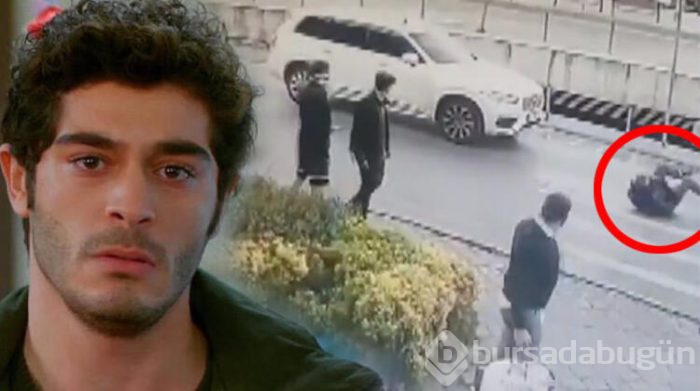 Burak Deniz kaza yaptı!