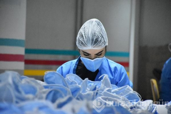 Malatya'da üretilen maskeye yurt dışından 1 milyar sipariş geldi