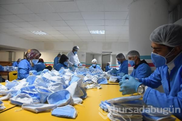 Malatya'da üretilen maskeye yurt dışından 1 milyar sipariş geldi