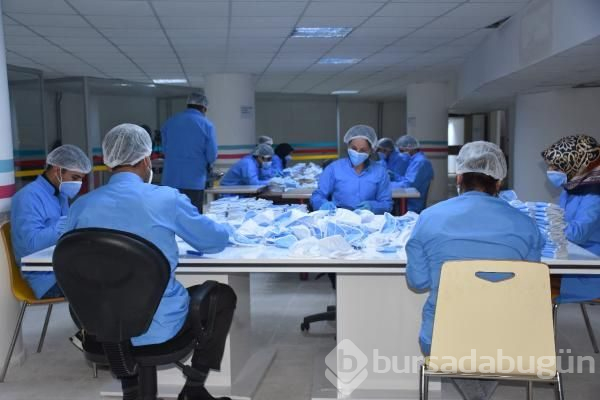 Malatya'da üretilen maskeye yurt dışından 1 milyar sipariş geldi