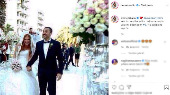 Demet Akalın, 9. yıllarını kutladı