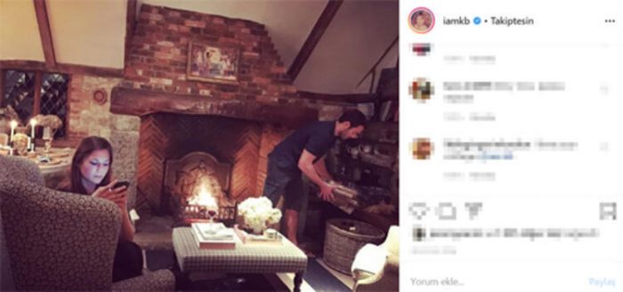  Kelly Brook 1 milyon sterlinlik evinde karantinada!