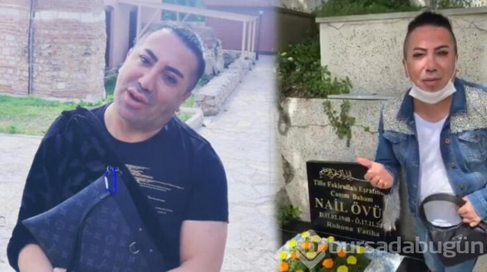Murat Övüç mezarda reklam yaptı!
