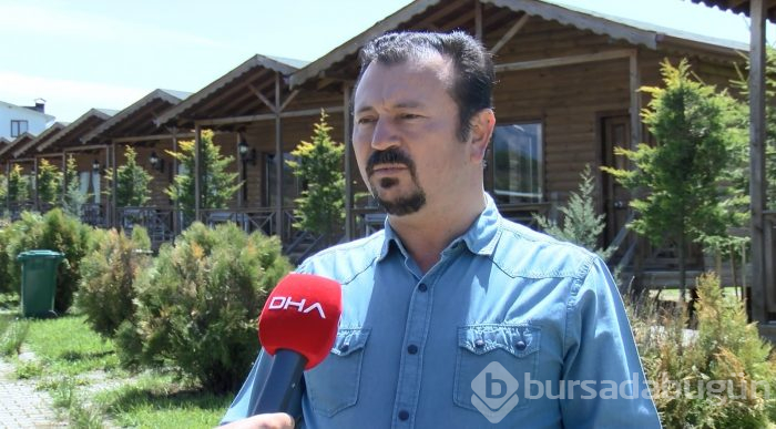 Bursa'da salgın sürecinde tatil yapmak isteyenlerin 'bungalov' ilgisi	
