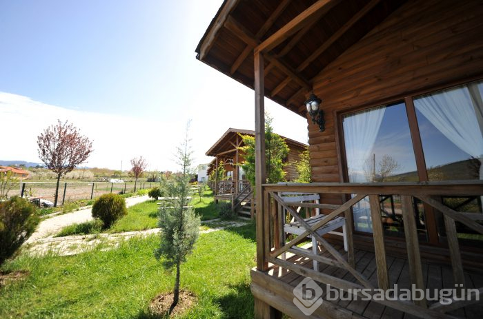 Bursa'da salgın sürecinde tatil yapmak isteyenlerin 'bungalov' ilgisi	