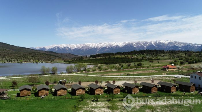 Bursa'da salgın sürecinde tatil yapmak isteyenlerin 'bungalov' ilgisi	