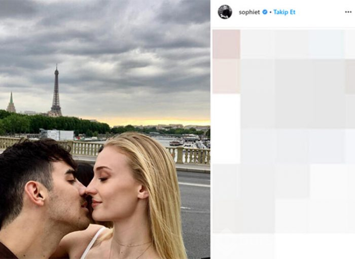 Sophie Turner'ın karnı iyice belirginleşti
