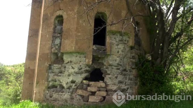 Tarihi Yeşildere Kilisesi harabeye döndü 