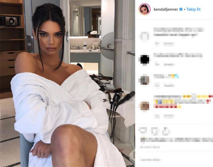 Kendall Jenner'a 90 bin dolar para cezası!