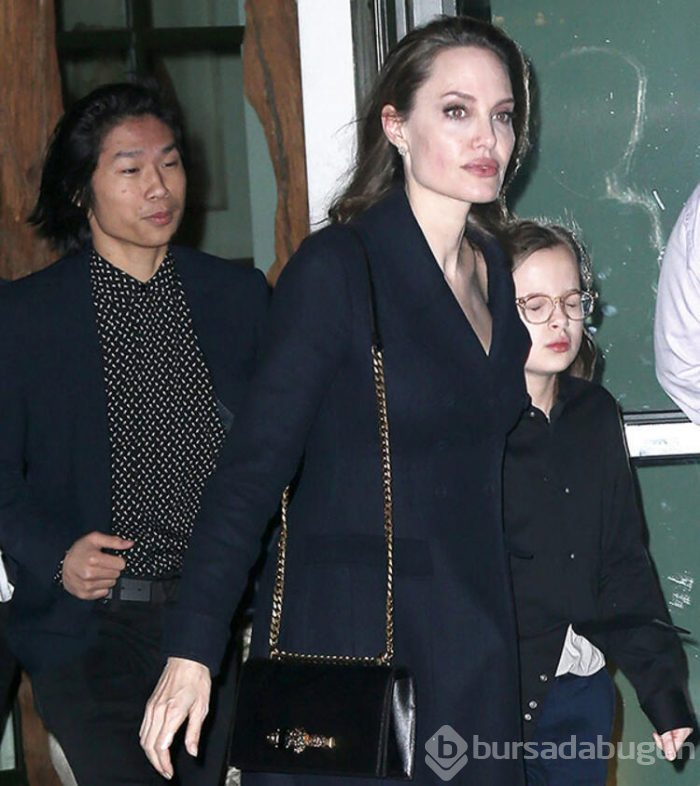 Angelina ve Brad gerginliklerini çözdü