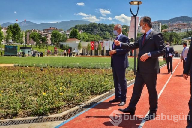 Bursa Millet Bahçesi hizmete açıldı!