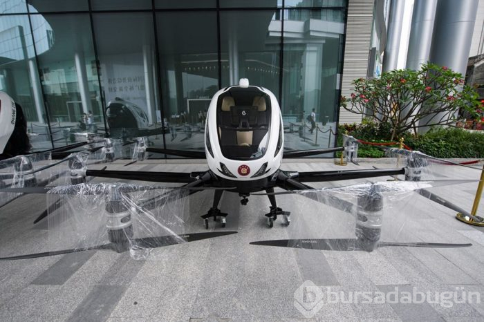 Çin'de yolcu taşıyabilen dronelar hizmete hazır