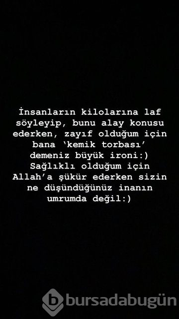 Derya Uluğ: umurumda değil!
