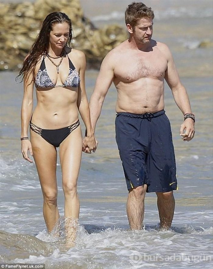Dünyaca ünlü oyucu Morgan Brown Malibu'da tatilinde