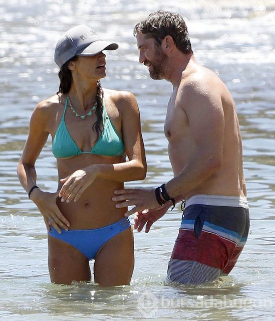 Dünyaca ünlü oyucu Morgan Brown Malibu'da tatilinde