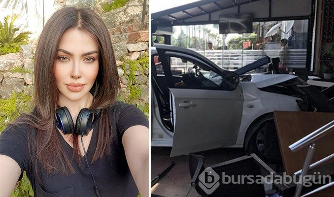 Ünlü şarkıcı Lara kaza geçirdi