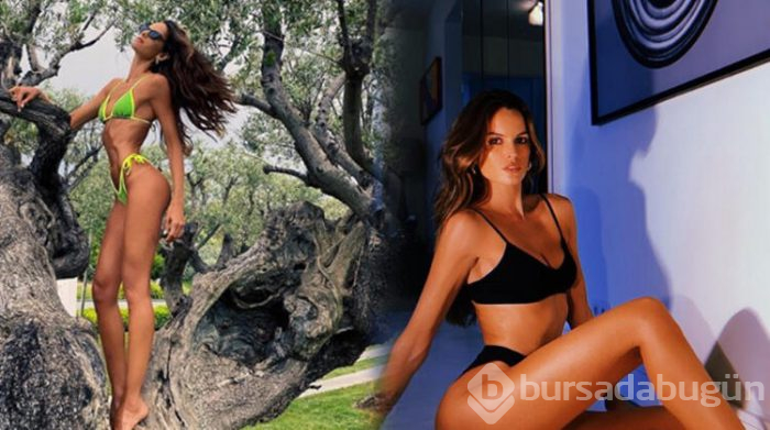 Izabel Goulart'ın sosyal medyayı sallladı!