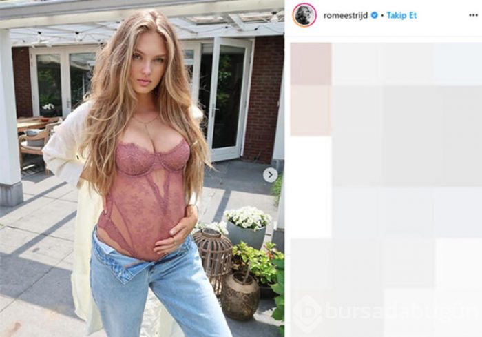 Romee Strijd: Bebeğim avokado kadar
