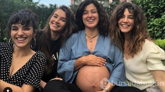 Ekip buluşması... Cansu Tosun anne olmak için gün sayıyor!