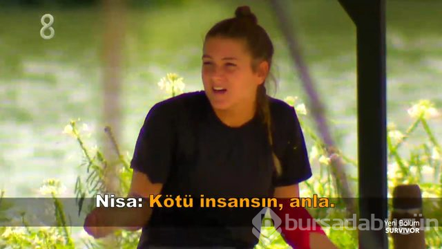 Survivor'da Sercan ve Nisa birbirine girdi!
