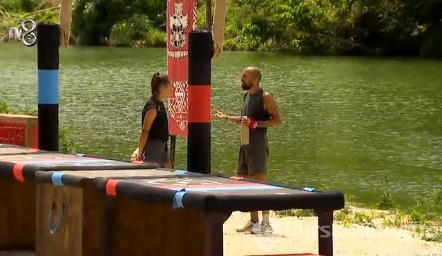 Survivor'da Sercan ve Nisa birbirine girdi!
