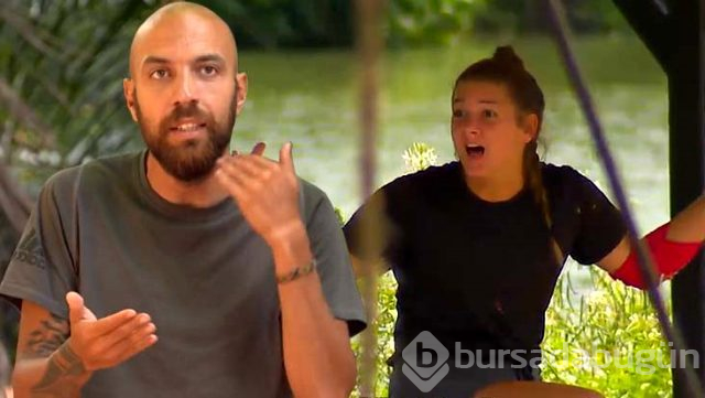 Survivor'da Sercan ve Nisa birbirine girdi!
