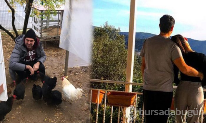 Ünlü oyuncu ve nişanlısı köy hayatına alıştı