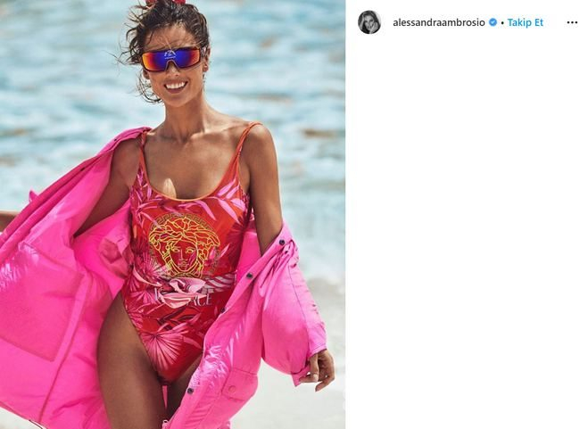 Alessandra Ambrosio sezonu açtı