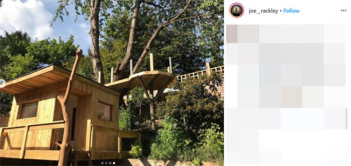 İki oda bir kaydırak: Bu ağaç evi kendi elleriyle yaptı