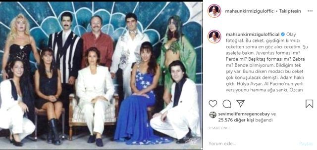 Yıllar önce çekilen fotoğrafı paylaşan Mahsun Kırmızıgül, ünlüleri ifşa etti