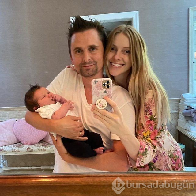 Ünlü yıldız Matthew Bellamy baba oldu