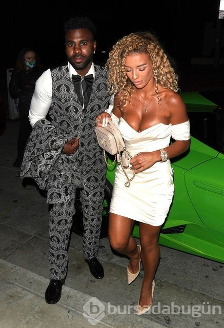 Jason Derulo-Jena Frumes çifti gecelerde