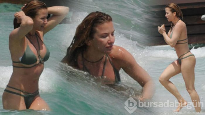Ivana Sert tatil sezonunu açtı