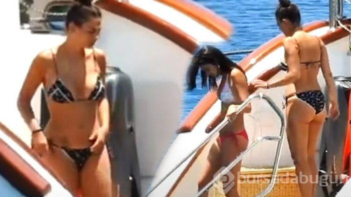 Demet Özdemir tatilde!