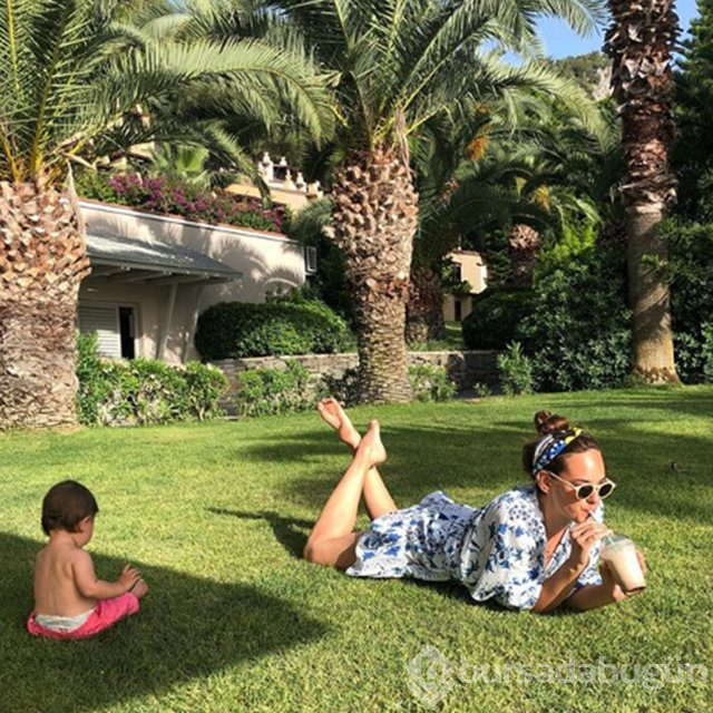 Seda Bakan'dan tatil pozu
