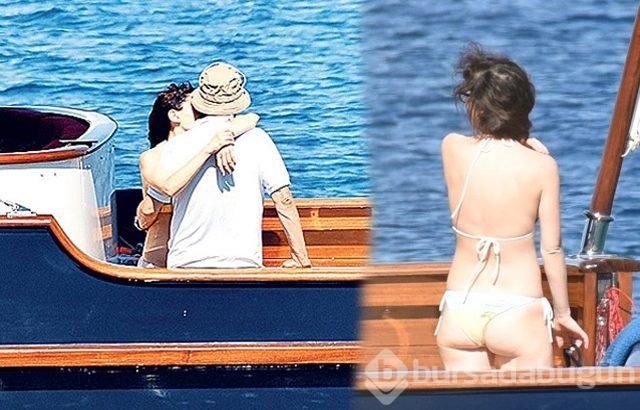 Nil Karaibrahimgil ailesiyle Bodrum'da