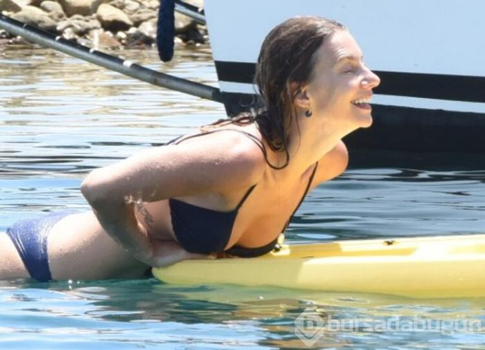 Tuba Ünsal Göcek'te... Tatil başladı!