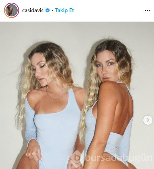 Cassandre Davis yine büyüledi! Bikinisiyle verdiği pozlar...