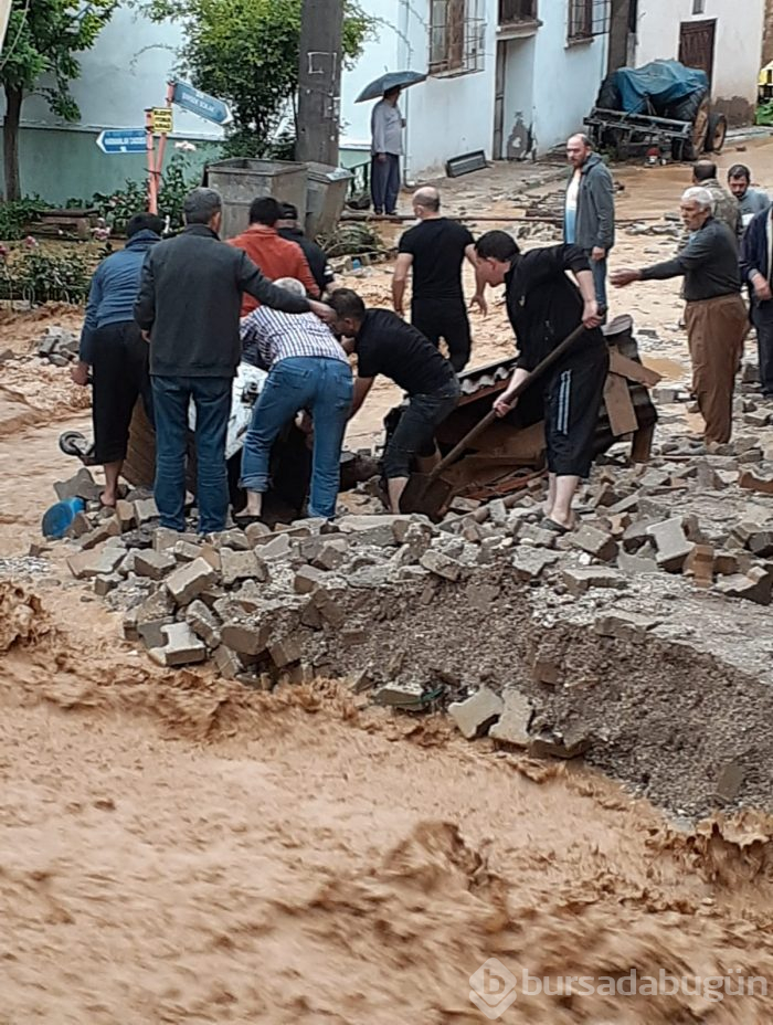 İşte Bursa'daki felaketin fotoğrafları!