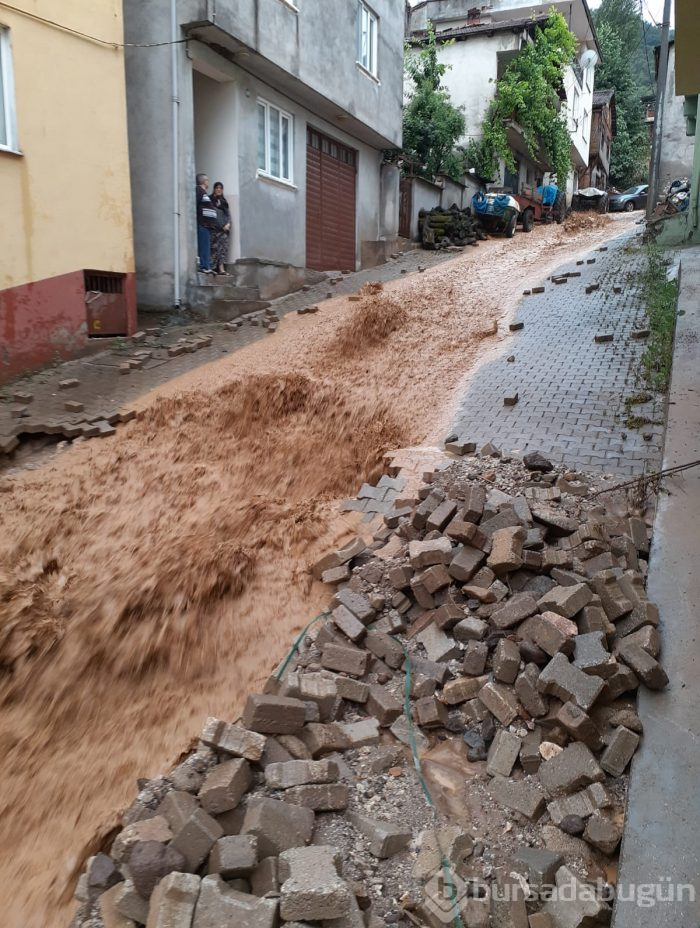 İşte Bursa'daki felaketin fotoğrafları!