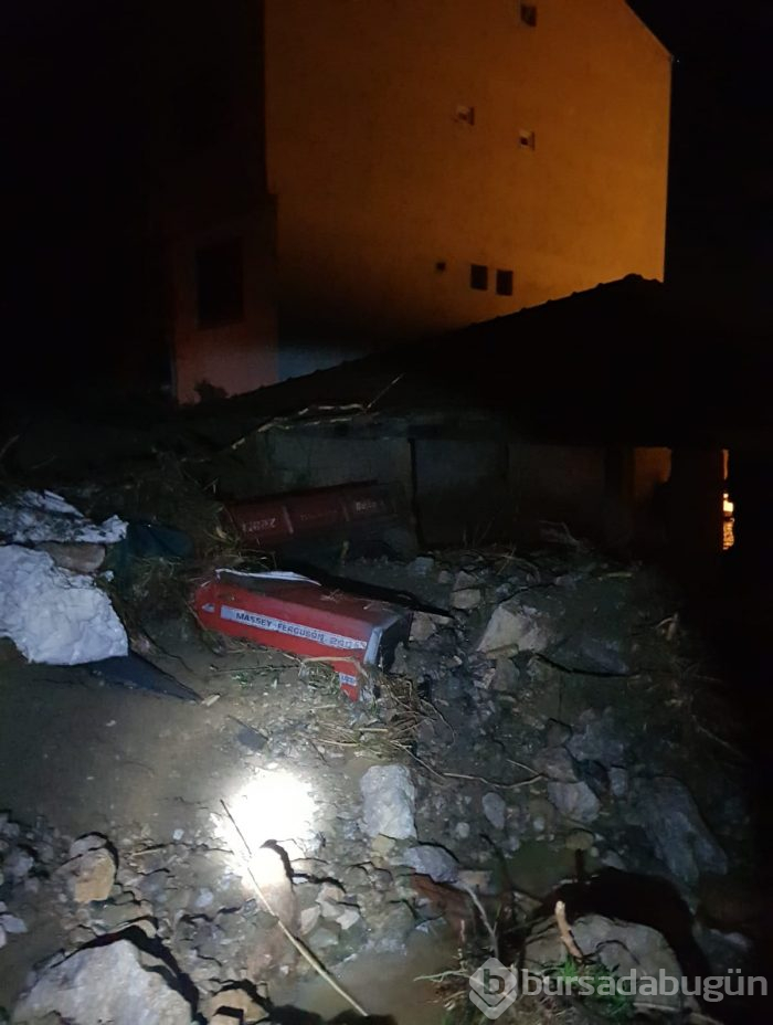 İşte Bursa'daki felaketin fotoğrafları!