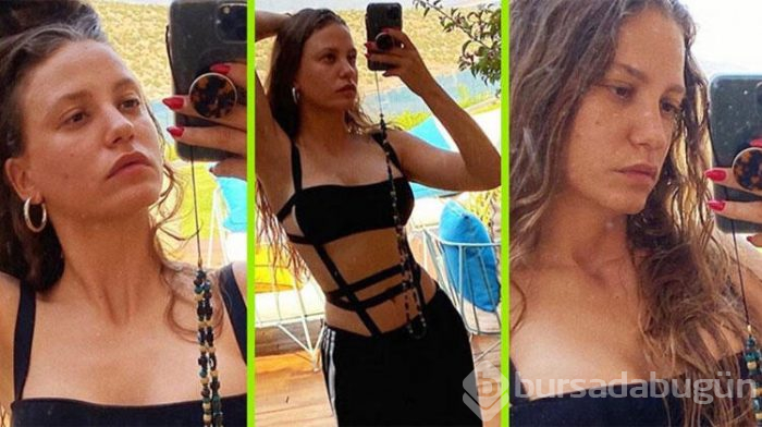 Serenay Sarıkaya'dan "kilom yok" pozu