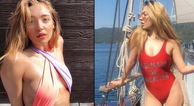 Yasmin Erbil eleştirilere aldırmıyor! Göğsünün altındaki beni paylaştı
