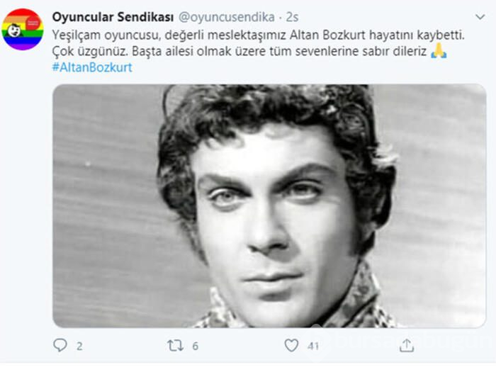 Yeşilçam'dan acı haber! Altan Bozkurt vefat etti