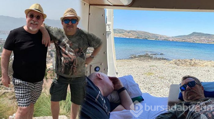 Erkan Can ile Güven Kıraç karavanla tatile çıktı