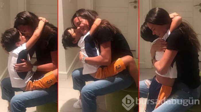 Ebru Şallı'dan duygulandıran paylaşım: Kavuşmak güzeldir, sarılmak da