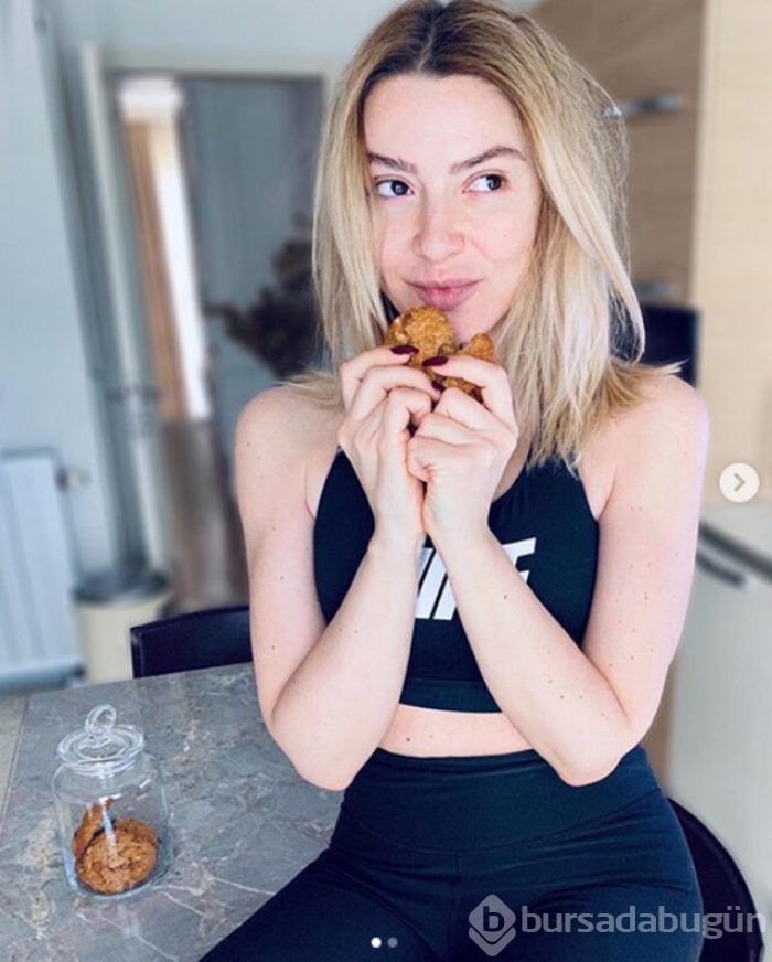 Hadise karantinada 8 kilo verdi