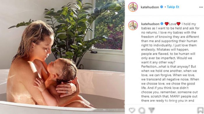 Kate Hudson: Onlara olan sevgim sonsuz